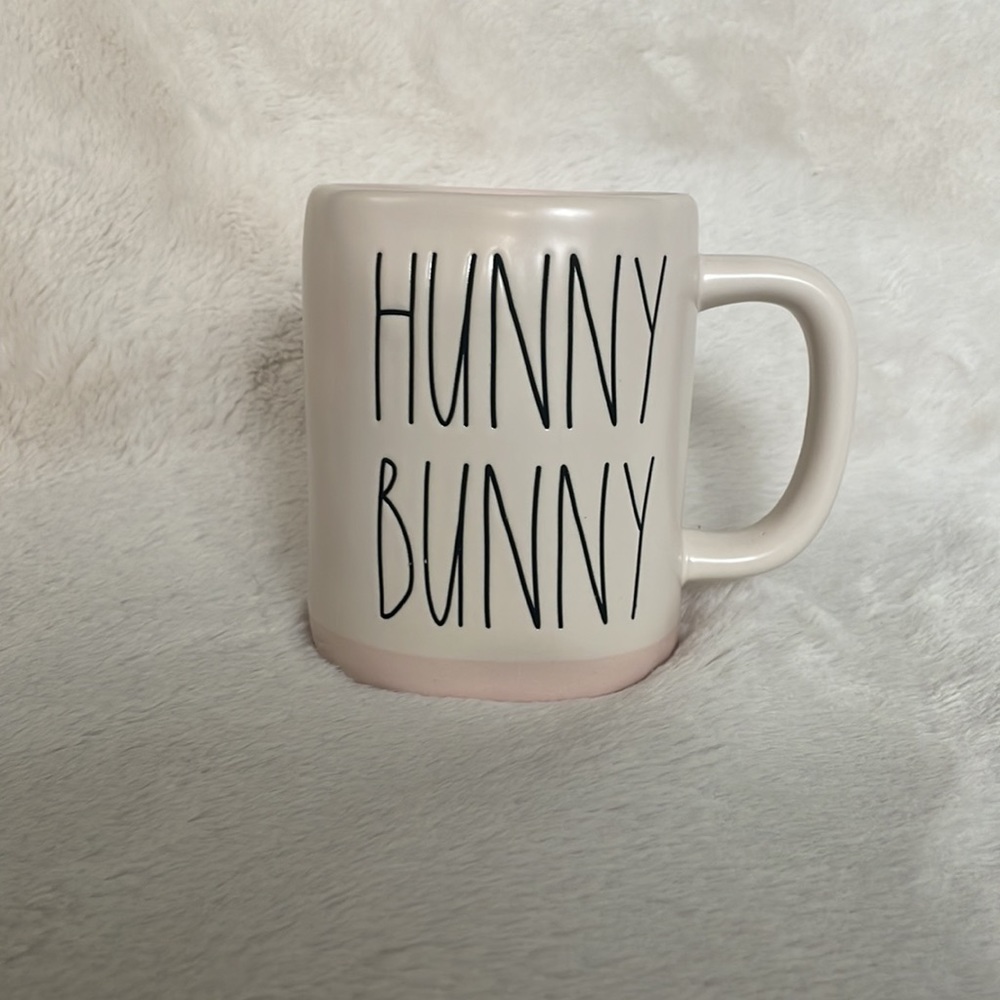 2/$25 Rae Dunn Dual Colour Hunny Bunny Mug